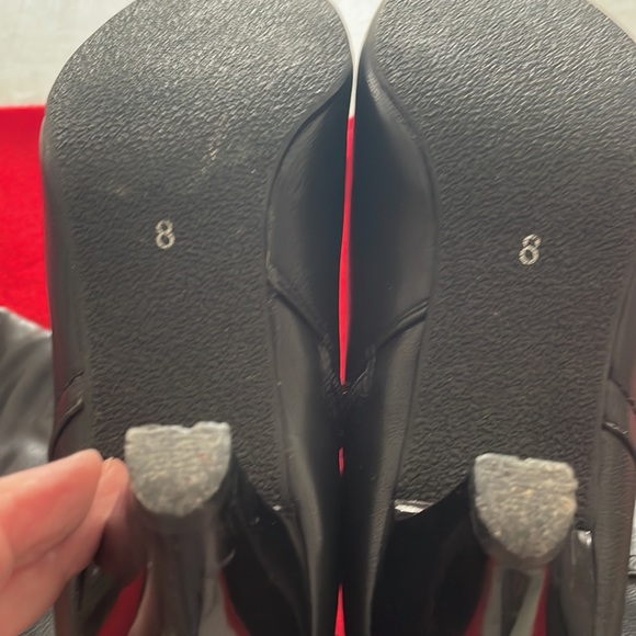 Beautiful Black, slouch dress boots. Size 8B - Picture 6 of 7